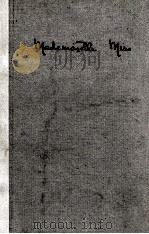 MADEMOISELLE MISS（1916 PDF版）