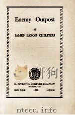ENEMY OUTPOST（1942 PDF版）