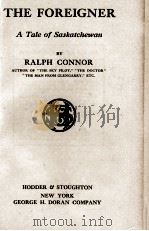 THE FOREIGNER（1909 PDF版）