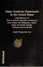ASIAN AMERICAN EXPERIENCES IN THE UNITED STARES PDF电子版封面