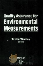 QUALITY ASSURANCE FOR ENVIRONMENTAL MEASUREMENTS（ PDF版）