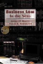 BUSINESS LAW IN THE NEWS PDF电子版封面 JEFFREY F.BEATTY