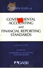 CODIFICATION OF GOVERNMENTAL ACCOUMTIONG AND FINANCIAL REPORTING STANDARDS     PDF电子版封面     