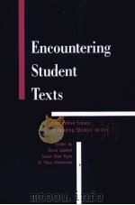 ENCOUNTERING STUDENT TEXTS PDF电子版封面