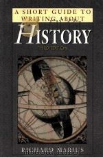 A SHORT GUIDE TO WRITING ABOUT HISTORY PDF电子版封面 2900321023871