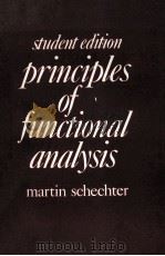 STUDENT EDITION PRINCIPLES OF FUNCTIONAL ANALYSIS PDF电子版封面
