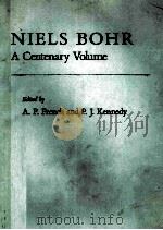 NIELS BOHR A CENTENARY VOLUME（ PDF版）