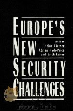 EUROPE'S NEW SECURITY CHALLENCES（ PDF版）