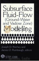 SUBSURFACE FLUID-FLOW(GROUND-WATER AND VADOSE ZONE)MODELING PDF电子版封面 JOSEPH D.RITCHEY
