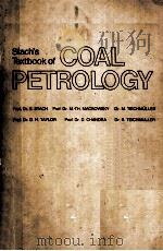 STACH'S TEXTBOOK OF COAL PETROLOLGY PDF电子版封面