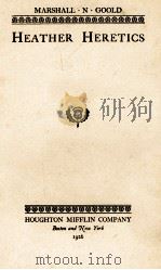 HEATHER HERETICS（1926 PDF版）