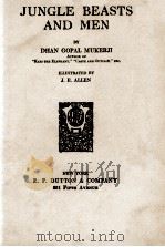 JUNGLE BEASTS AND MEN（1923 PDF版）