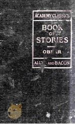 BOOK OF STORIES（1928 PDF版）