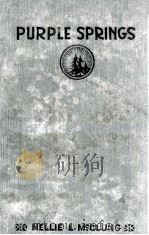 SURPLE SPRINGS（1921 PDF版）