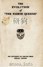 THE EVOLUTION OF “THE FAERIE QUEENE”（1942 PDF版）