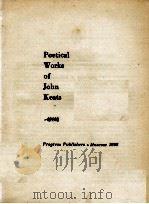 POETICAL WORKS OF JOHN KEATS 1966 PDF电子版封面