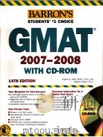 GMAT GRADUATE MANAGEMENT ADMISSION TEST PDF电子版封面 0764179004