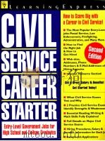 CIVIL SERVICE CAREER STARTER PDF电子版封面 1576853020