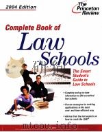 Complete Book of Law Schools PDF电子版封面 9780375763472