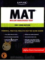 MAT MILLER ANALOGIES TEST 2007-2008GIES TEST（ PDF版）