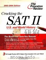 Cracking the SATⅡ U.S.and World History PDF电子版封面 0375762973