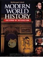 MODERN WORLD HISTORY PATTERNS OF INTERACTION PDF电子版封面 0395938295