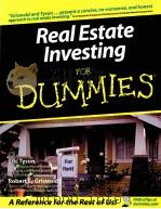 Real Estate Investing for Dummies PDF电子版封面 0764525654