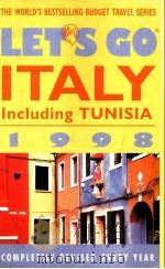 Let's go Italy 1998 Let's Go Publications PDF电子版封面 0312168950 Katherine T.Model Clint D.Tha