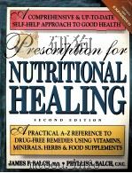 Prescription for NUTRITIONAL HEALING SECOND EDITION PDF电子版封面 0895297272