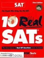 10 Real SAT'S Third Edition PDF电子版封面 0874476860