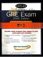GRE EXAM 2006 EDITION COMPREHENSIVE PROGRAM PDF电子版封面 9780743265430