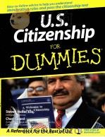 U.S.CITIZENSHIP FOR DUMMIES PDF电子版封面 0764554638