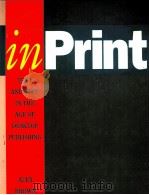IN PRINT TEXT AND TYPE PDF电子版封面 0823025446