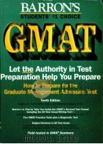 HOW TO PREPARE FOR THE GMAT GRADUATE MANAGEMENT ADMISSION TEST TENTH EDITION PDF电子版封面 0812019202