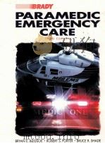 PARAMEDIC EMERGENCY CARE THIRD EDITION PDF电子版封面 0835949877