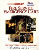 FIRE SERVICE EMERGENCY CARE PDF电子版封面 0835952797