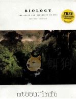 BIOLOGY THE UNITY AND DIVERSTY OF LIFE SEVENTH EDITION PDF电子版封面 0534210945