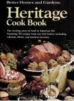 BETTER HOMES AND GARDENS:HERITAGE COOK BOOK PDF电子版封面