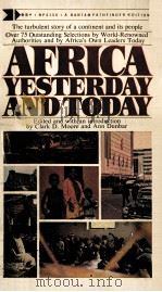 AFRICA YESTERDAY AND TODAY（ PDF版）