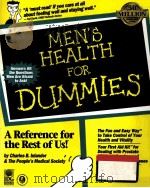 MEN‘S HEALTH FOR DUMMIES:BY CHALES INLANDER AND THE PEOPLE‘S MEDICAL SCCIETY PDF电子版封面 0764551205