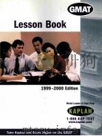 GMAT Lesson Book 1999-2000 Edition PDF电子版封面