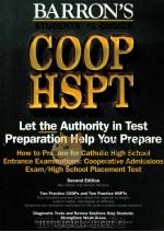 BARRON‘S STUDENTS‘# CHOICE COOP HSPT PDF电子版封面 0812097262