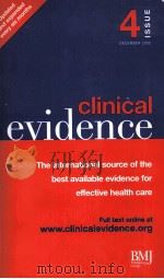 4 Clinical evidence PDF电子版封面 0727914987