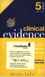 5 Clinical evidence PDF电子版封面 0727915045