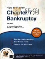 How to File for Chapter7 Bankruptcy PDF电子版封面