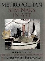 METROPOLITAN SEMINARS IN ART Portfolio Ⅰ0·Techniques by John Canaday PDF电子版封面