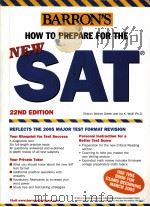 BARRON'S HOW TO PREPARE FOR THE NEW SAT 22ND EDITION PDF电子版封面 0764123610