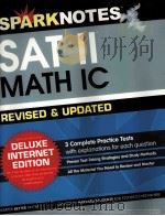 SPARKNOTES SATⅡMATH IC PDF电子版封面 141140243X