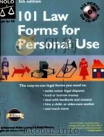 IOI Law Forms for Personal Use 5th edition PDF电子版封面 1413303714