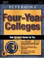 Peterson's Four-Year Colleges 2007 PDF电子版封面 9780768921533